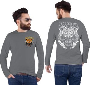 T-shirt Distro Baju Distro Pria Keren Sablon macan / Kaos Distro Pria lengan panjang / Baju Cowok Keren / Kaos Distro / Baju Kaos Distro / Kaos Pria Distro / Baju Kaos Distro Bandung / Kaos Polos Distro / Baju Kaos Distro Murah