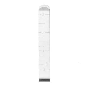 Sewing Clips Stainless Steel Hemming Clips 3Inch Sewing Clip Measurement Ruler for Fabric Pinning Marking