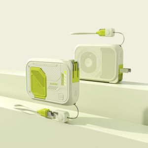 New Power Banks magnetic    super-fast charging AC socket gallium nitride mobile power supp