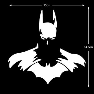 Batman Stickers Car Window Door Windshield Scratch Cover Motorcycle Reflective Decal Cartoon Cool Batmans Bat Decoration