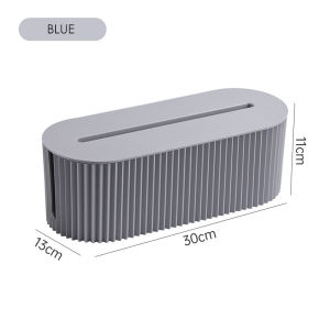 Cable Organizer/Cable Management Power Cord Storage BoxPower Socket Storage Box Desktop Power Strip Wire Management Socket Safety Tidy Organizer