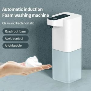 JKDESIGN Rửa bọt Máy phân phối xà phòng tự động Kháng khuẩn Bọt cảm biến hồng ngoại Nước rửa tay Chống thấm nước Cảm ứng thông minh Máy phân phối xà phòng rửa tay tạo bọt Trang chủ