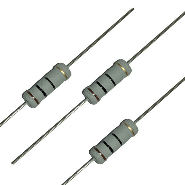 10pc 0.1 ohm Ω 0R1 0E1 5W ±5% Carbon Film Resistor | Lazada