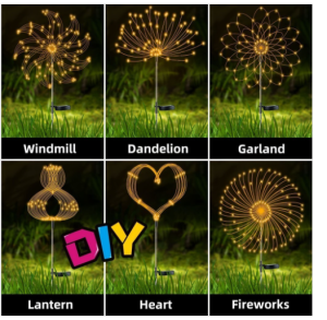 Led Solar Cherry Blossom Garden Lights Outdoor Waterproof Solar Lighting Suitable For Wedding Courtyard Passage Christmas Decoration