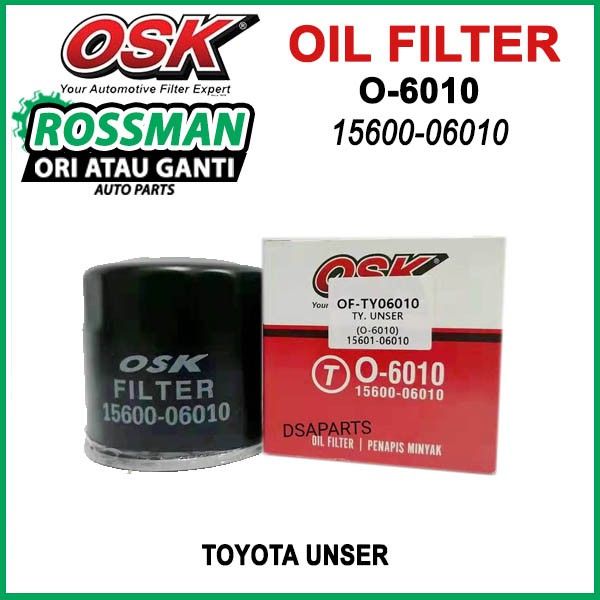 OSK O6010 OIL FILTER TOYOTA UNSER Lazada