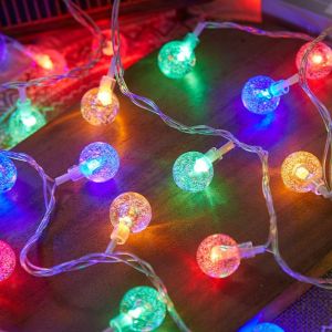 [Sg Ship Early Bird Promo]  Christmas LED Star Lights  Christmas star string lights  Fairy Light Garland Solar Decoration