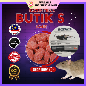 Tikus perosak rat mouse butik S 10kg effective solution kuat mampu bunuh tikus sepantas mungkin food security ladang