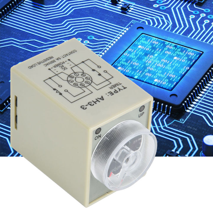 Timer Switch Time Relay 8 Pins 30S for DIY Mechanical Equipment To ...