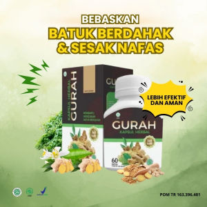 Kapsul Herbal Gurah BPOM Gurah Suara Merdu dan Napas Panjang