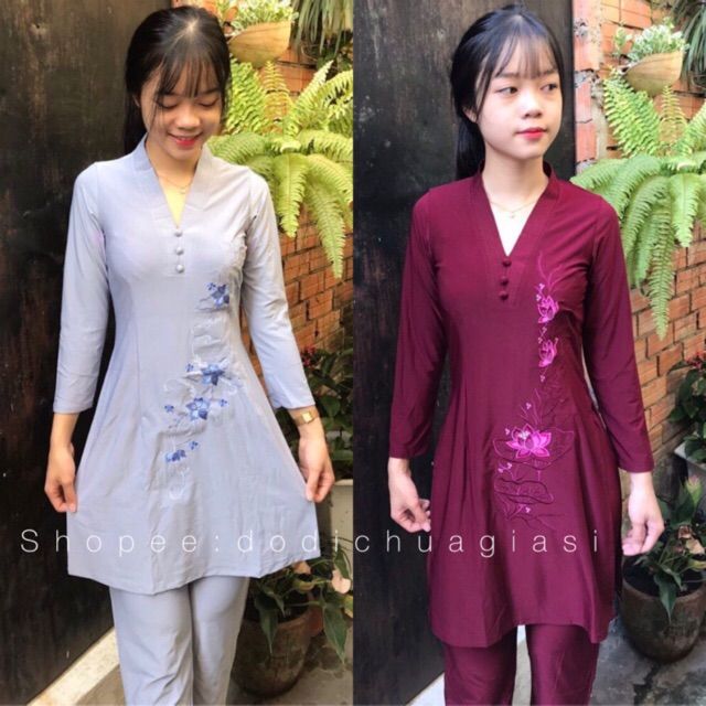 Đồ Lam Đi Chùa# CTân Bà Lai Thêu #Đồ Bộ # Quần Áo Nữ | Lazada Việt Nam