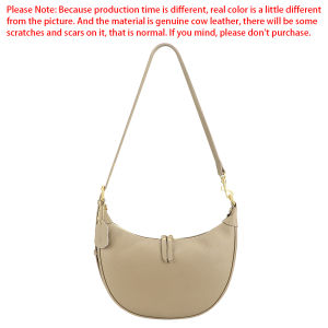 Royal Bagger Underarm Chain Shoulder Bags Luxury Minimalist Handbag Top Layer Leather Crossbody Bag for Women 1725