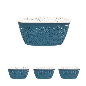 1 LUSIN KERANJANG SERBAGUNA Monstera S -Keranjang Hampers Plastik