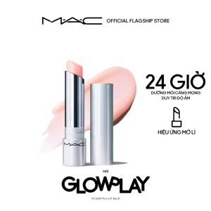 Son dưỡng có màu MAC Glow Play Tendertalk Lip Balm | Dưỡng ẩm với công nghệ đổi màu theo độ pH