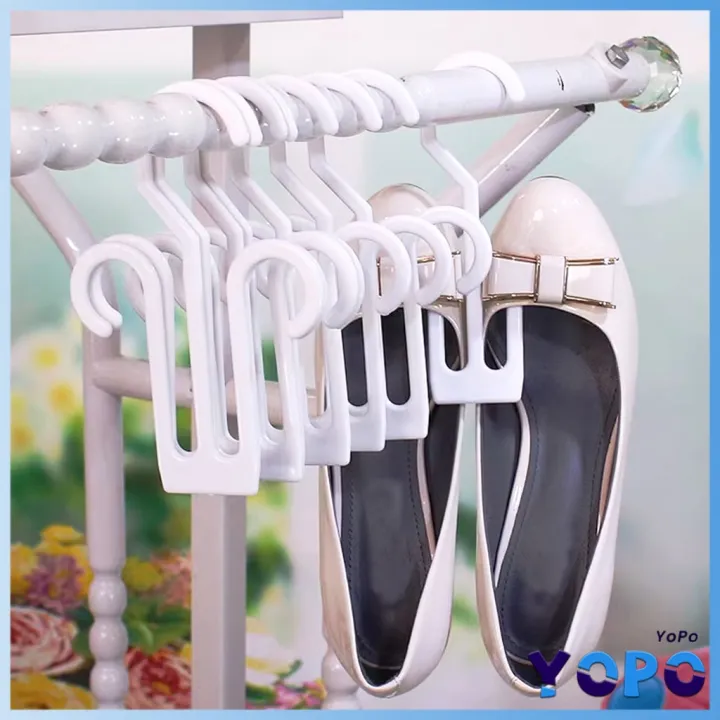 YoPo%2010pcs%20Shoes%20Drying%20Racks%20Multi-purpose%20Hanger%20Space%20Saving%20Slipper%20Double%20Hooks%20Supermarket%20Shelf%20-%20Image%207