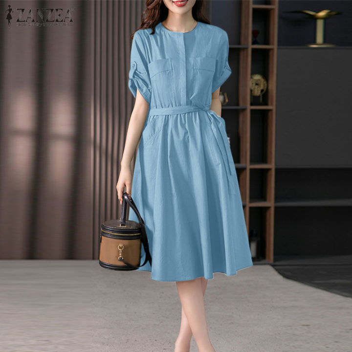 Clearance Sale】MOMONACO ZANZEA Korean Style Women's Dresses