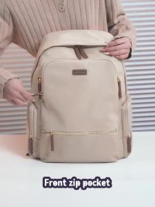 GOLF QUALITY 15 6 inch Laptop Backpack Women Lightweight Multi Pocket Office Work Backpacks with Compartment 11 inch iPad Pocket Casual Ladies Backpack Bags Waterproof