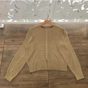 JAMUR KNIT OUTER RAJUT KANCING - ATASAN WANITA KOREAN STYLE KEKINIAN