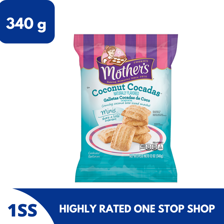 Mother's Coconut Cocadas Cookies, 340g 