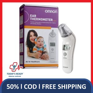 Omron Ear Thermometer Digital Ear Temperature Thermometer TH839S White