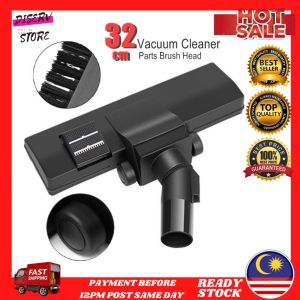 DISERVSTORE 32mm Vacuum Cleaner Brush Head Tool Muncung Berus Kepala Vacuum Panasonic Philips Electrolux LG Midea Pensonic Vakum Vacuum Head Cleaner Parts Brush Tool | Vacum Part Bersih Karpet dan Lantai Alat Spare Part Berus Vacuum Cleaner Brush Kepala