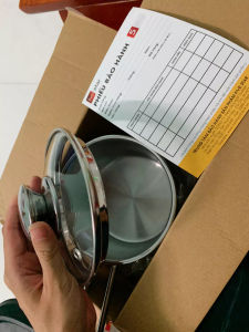 Quánh bột em bé FiveStar nắp kính 3 đáy inox cao cấp  3 size 12cm - 14cm - 16cm - Nồi nấu được bếp từ bếp hồng ngoại bếp gas