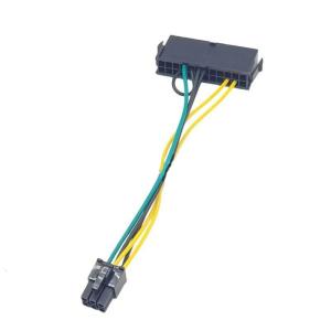 24 Pin to 6 Pin Power Adapter Cable for 7050 7080 3669 3050 5050 3668 Computer Motherboard Power Converters Cable Replacement