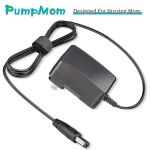 PumpMom12V 2A Power Adapter Charger for Spectra S1 S2 S100 S200 and SG Synergy Gold Breast Pump Replacement Power Supply for Motif Luna Brreast Pumps