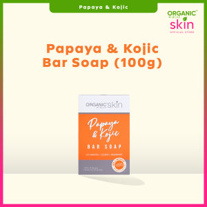 Organic Skin Japan Papaya & Kojic Whitening Soap with Arbutin 100g
