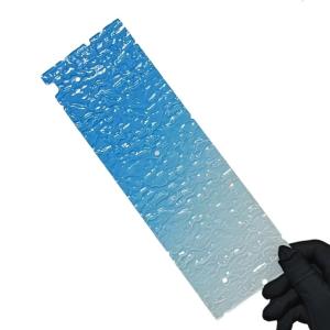 Water Ripples Pattern Flat Panel for H60 Keyboards Unique Customized Hollow Shell Light Plate