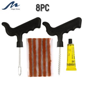 Car and motorcycle Tubeless Tire Repair Tool Kit Vacuum Tire rapid rubber strip