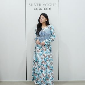SV 6955 - Missello Maxi Dress Set | Silvervogue | Set Pakaian Wanita