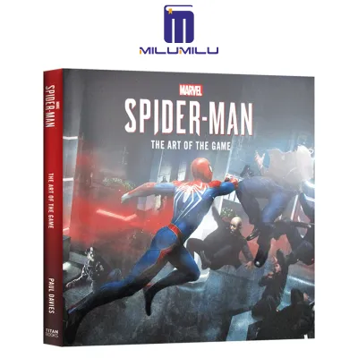 Marvel S Spider-Man: ศิลปะแห่งเกมปกแข็งโดยหนังสือภาษาอังกฤษดั้งเดิมของ Paul Davies