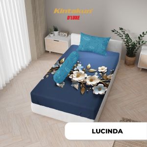 KINTAKUN Dluxe Sprei Digital Exclusive Printing Single New Edition Size Uk. 120x200cm Tinggi 25cm