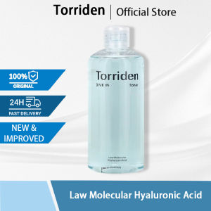 Torriden DIVE IN Low Molecular Hyaluronic Acid Toner Low pH Facial Astringent for Hydrating Exfoliating Refreshing 300ml Soothe the skin | Moisturize the skin