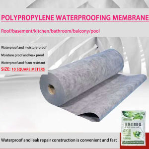 【COD】polypropylene waterproof coil fabric roof special leak repair10 square meters/roll (1.15M*9M)