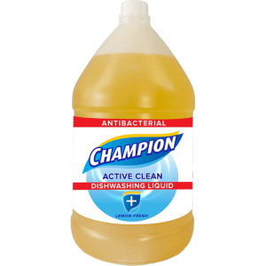 Champion Dishwashing Liquid Lemon Fresh | 1 Gallon 3.785mL
