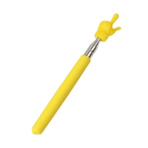 TFHDFHRG Office Retractable Stainless Steel Meeting Reading Sticks White Board Class Pointer Stick Teacher Supplies Finger Reading Guide Preschool Teaching Tools Teaching Stick Teachers Special Pointer