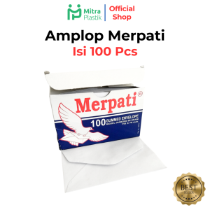 Amplop Merpati Kecil / Amplop Putih Surat Polos Murah