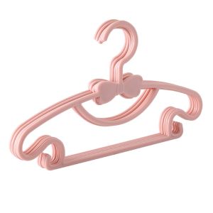 Kids Clothes Hanger Racks Anti Slip Plastic Portable Children Coats Clothing Organizer Children’s Clothes Hanger Anti-Slip Plastic Portable Rack for Kids Coats