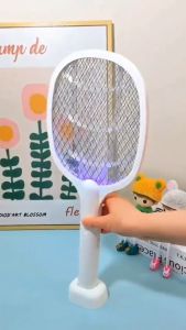 Vợt muỗi  tự động kiêm đèn bắt muỗi 2 in 1 tự động sạc tích điện [ HÀNG TỐT ]
