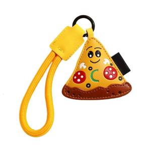 Thẩm Mỹ túi móc chìa khóa Charm Mặt dây chuyền Da Foodie Móc Khóa Quyến Rũ Cho Túi xách nữ Ví Ba Lô Trang Trí Quà Tặng