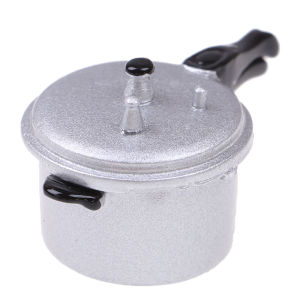YAFEN Cooking Utensil Pressure Cooker Kitchen Tools 1:12 Scale Dollhouse Miniature
