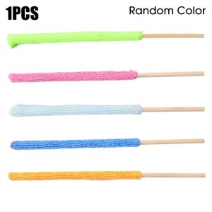 5PCS Microfiber Car Detail Cleaning Brush Long Handle Air Conditioner Blind Narrow Dust Collector Stick Auto Wash Cloth Brushes Tool