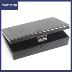 matingting Hộp đựng đồ bằng nhựa trong suốt hộp dán sắp xếp hình chữ nhật hộp đựng đồ để bàn hộp đựng trang sức bền chống bụi chụp nhanh