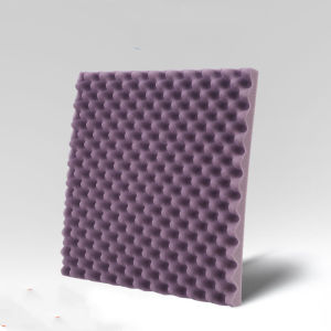 PAZNUL 50505cm Without Self Adhesive Acoustic Foam Panels High Density Wave Shaped Sound Proof Foam Comfortable Silent Acoustic Sponge Home