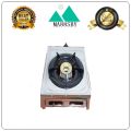 MAMAKU Kompor gas 1 tungku stainless tebal. 