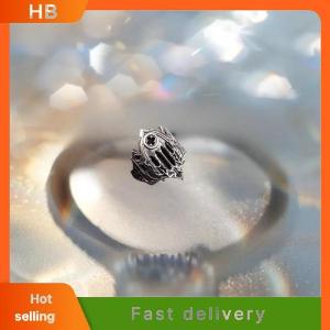 HB Unique Cross Burning Cathedral Gothic Relief Window Hollow Carved Adjustable Alloy Open Ring For Daily Wear Jewelry Gift