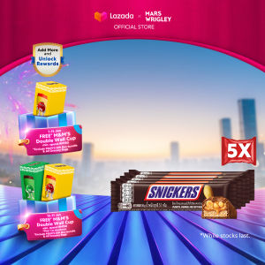 -MINGYUs Favorite- [Bundle of 5] Snickers Peanut Bar Single 51g Chocolate / Recharge