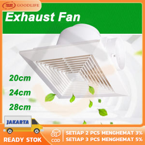 (dalam Stok Dikirim Dari Jakarta)Exhaust Fan 6 Inch / 16 cm / 8 Inch / 20 cm /10 Inch / 24 cm Ceiling / MV16 EX / Kipas Angin Hexos Fan / Exhaust Fan