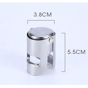 1PC Stainless Steel Champagne Sparkling stopper Wine Bottle Stopper Sealing Bottle Cap Wine Beer Bottle Cork Plug Bar Tools